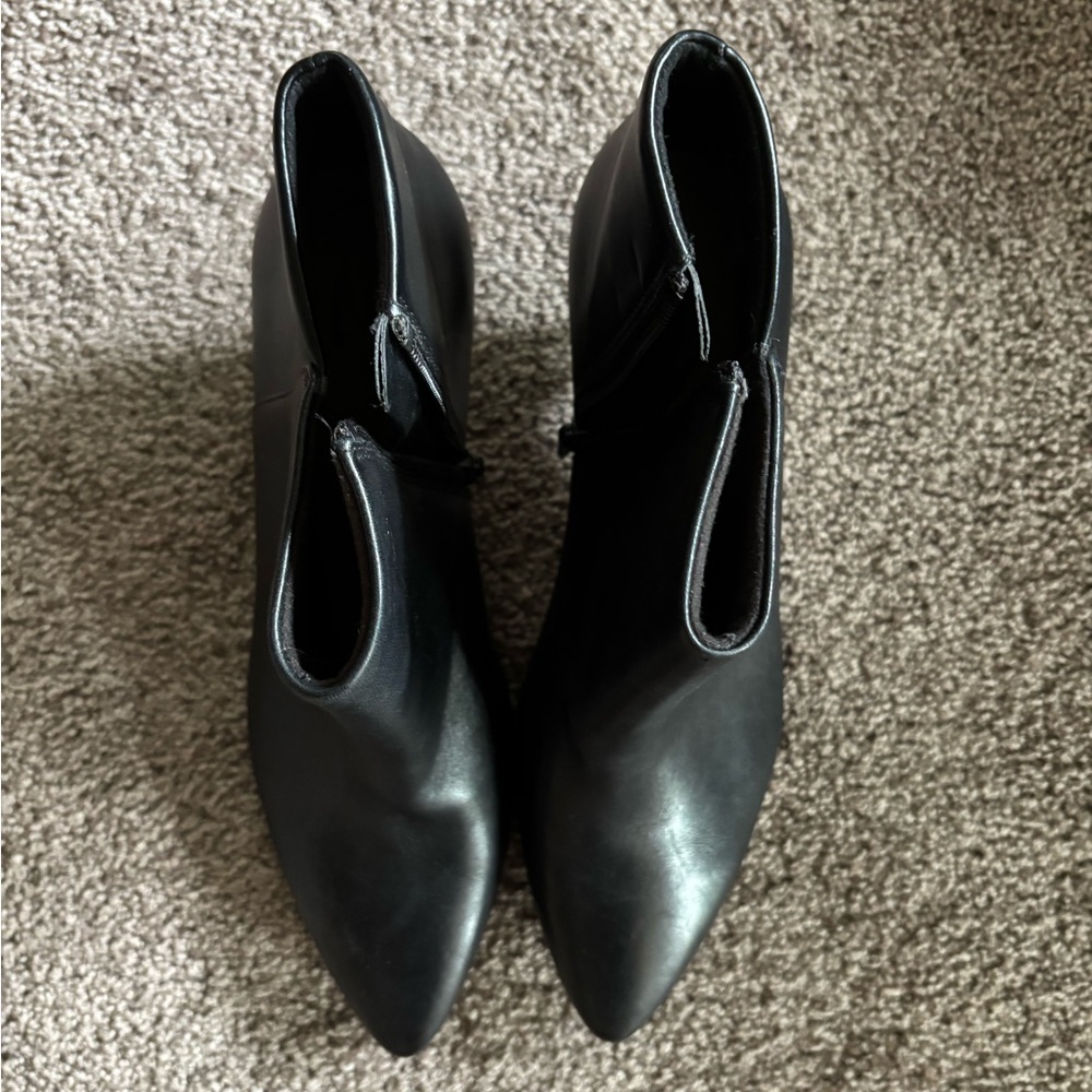 Clarks Black Ankle Boots